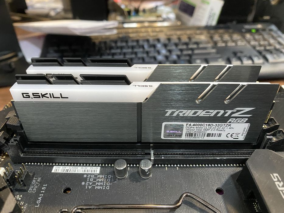 Kit i7 9700k, Asus Z390 ROG MAXIMUS XI, RAM 32GB 4000mhz DDR4 G Skill