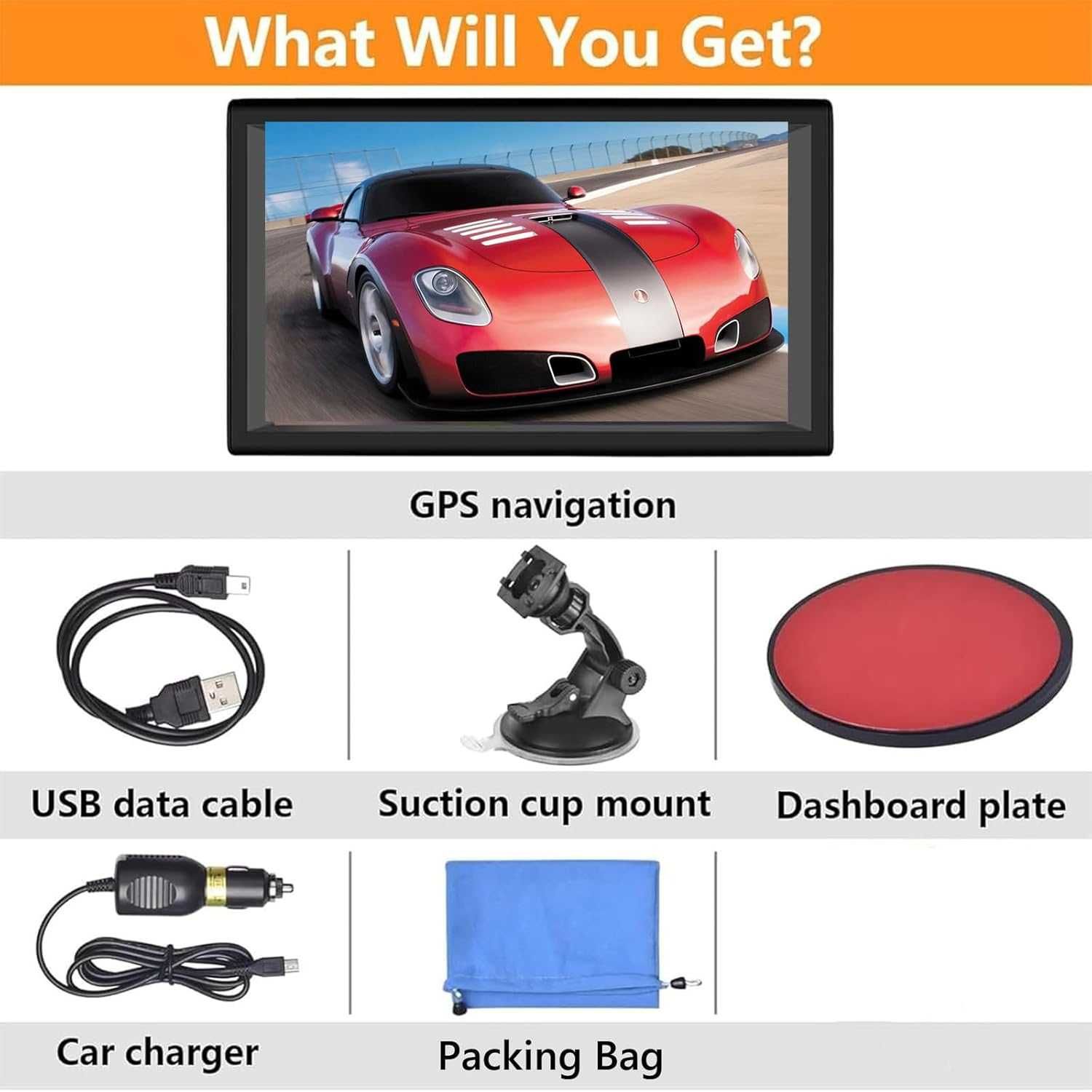 GPS сателитна навигация 9" 256MB+ 16GB от NAVRAF