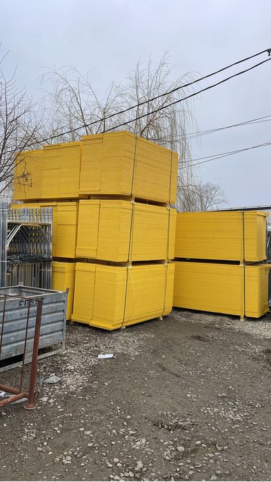 Cofraje doka, placa galbena pentru cofrare, panou cofrage