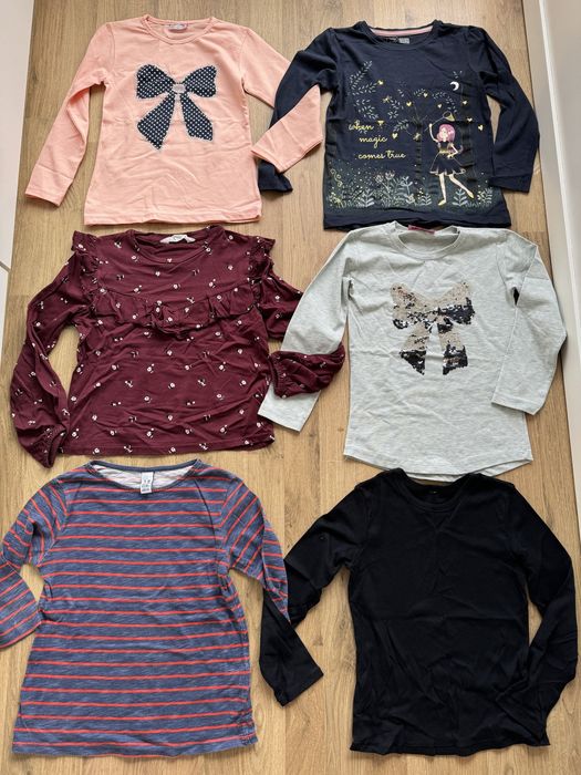 Лот от 6 блузки 7-8 години