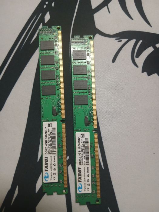 ОЗУ 8гб 2шт,4гб 2шт.Ddr 3