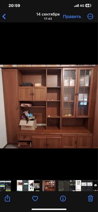 Продам шкаф шифонер Кулагер Айнабулаке