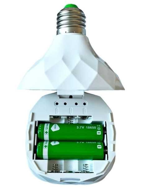 Аккумуляторная аварийная LED лампочка OKGO FA- 7935 Цоколь 30 w