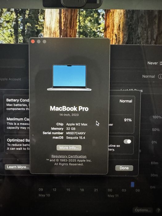 MacBook Pro 14" M2 MAX 12-Core CPU, 30- Core GPU, 32GB RAM, 1TB SSD — миниатюра 5
