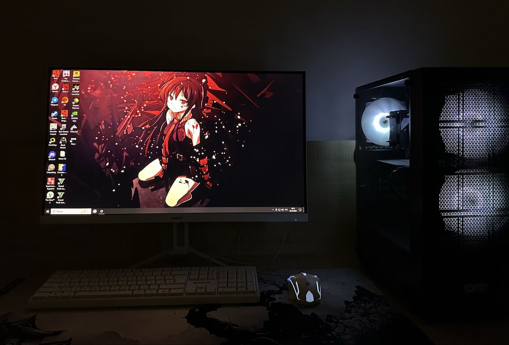 Компьютер i5-10400F + GTX 1660 Super + Монитор 27"