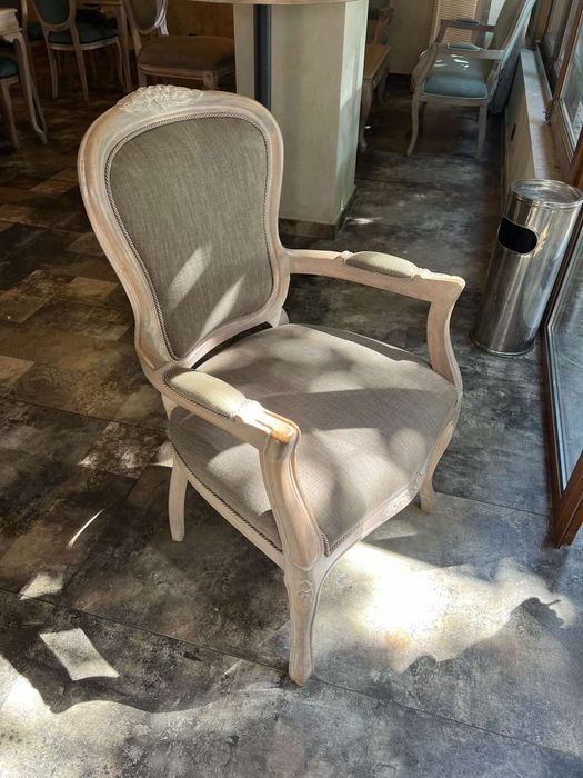 Сет от масив цвят тюркоаз/кафяво