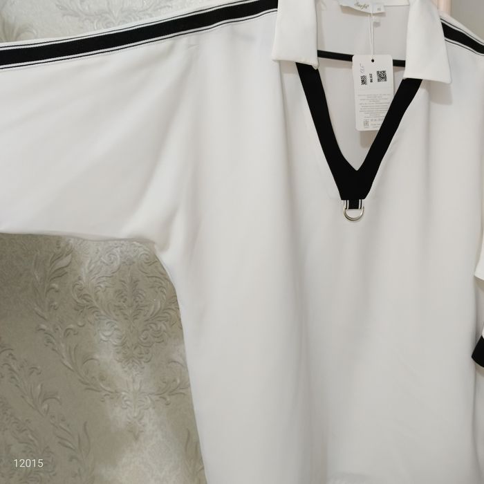 Блузка рубашка белая женская