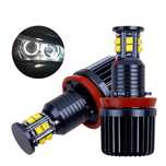 H8 160W ЛЕД  LED Angel Eyes Ангелски Очи BMW E39 E60 X5 E61 E65 E70 X6