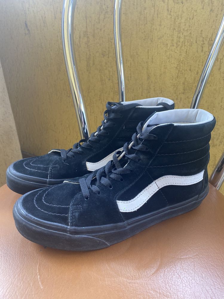 Vans sk8 piele intoarsă