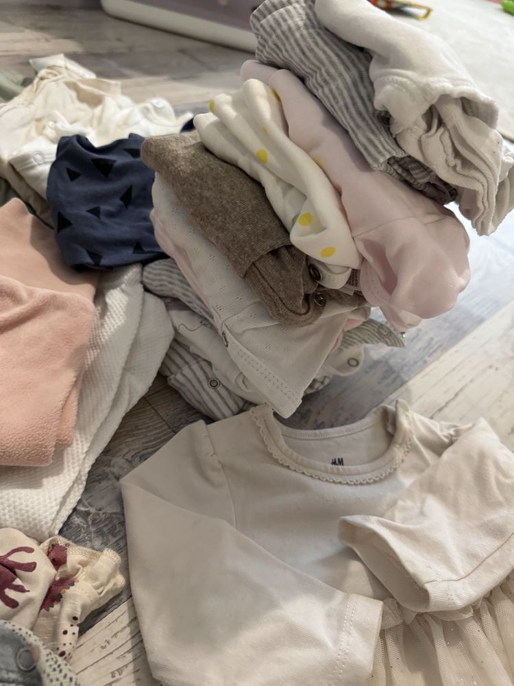 Сет за бебе момиче от новородено до 0-3,2-4 H&M, Zara, Mayoral