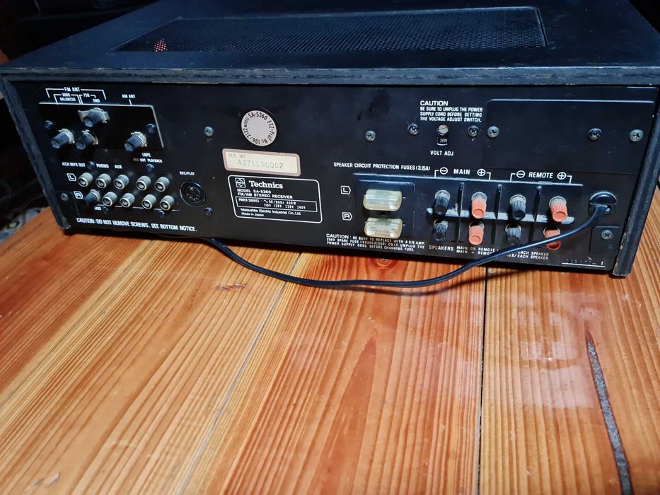 Technics SA-5360 AM/FM vintage Stereo Receiver (1976-77)