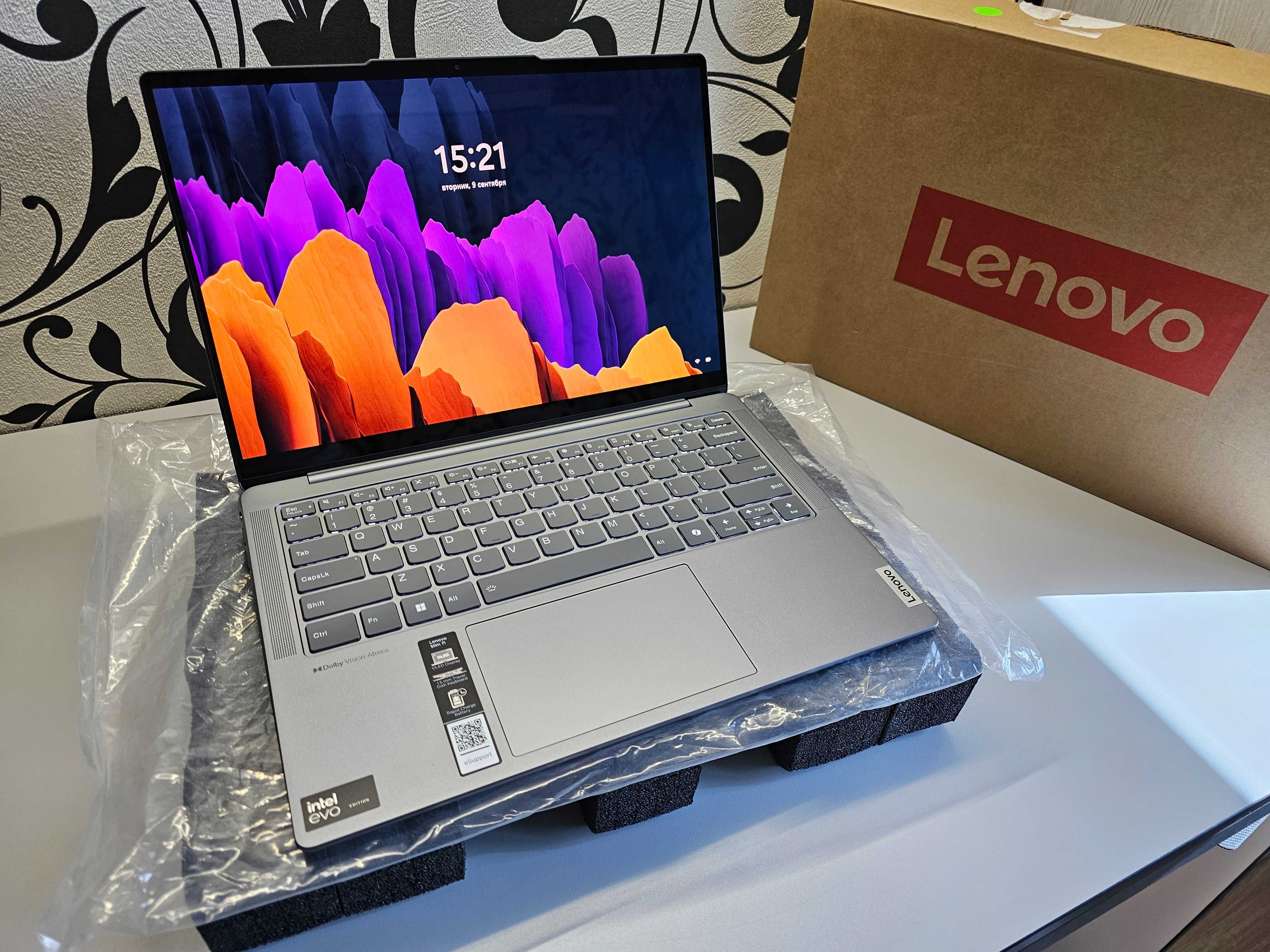 ПРОДАМ Lenovo Slim 7 Ноутбук Core™Ultra 7-155H/32GB/1TB/14"OLED/TOUCHS
