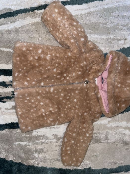 Haina blana artificiala c&a marimea 86