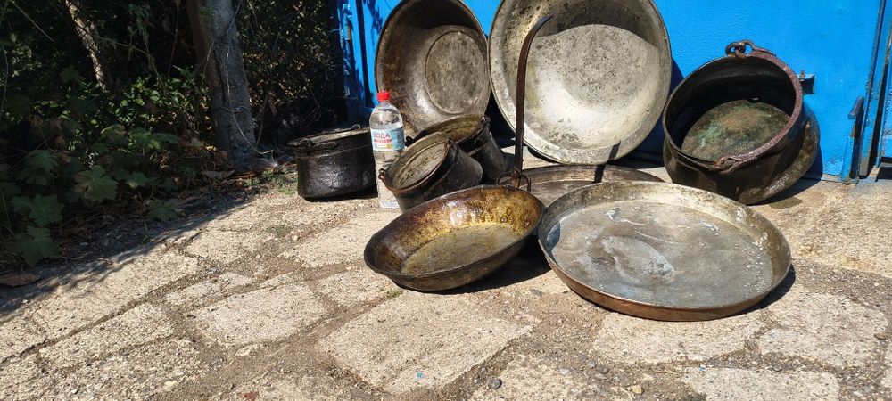 Стари медни съдове ,на над 120 години