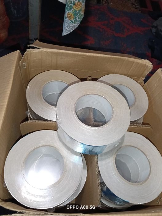 Set 35  de  role bandă adezivă aluminiu 50 de metri \5 cm lățime