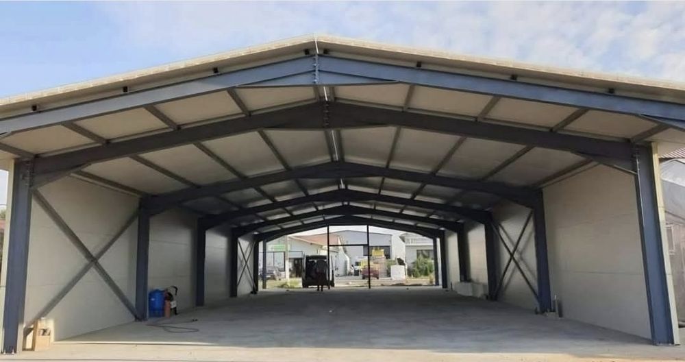 Vand structura metalica din stoc 15x20x3m