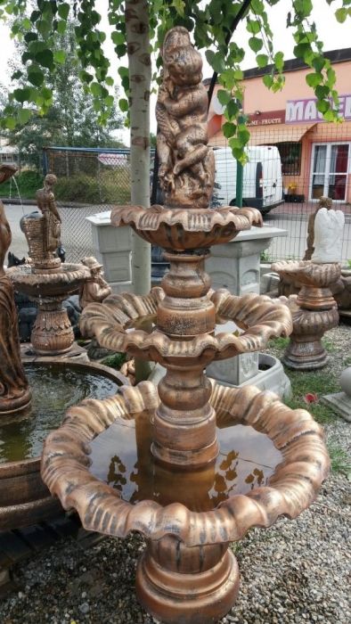 Fantana arteziana F6/Fantani arteziene/ornament gradina din beton/fant