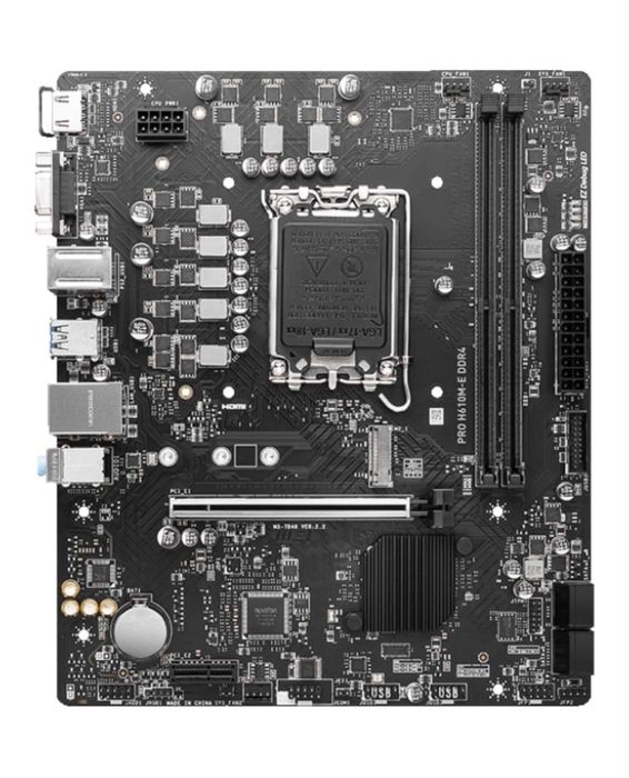 MSI H610M материнка