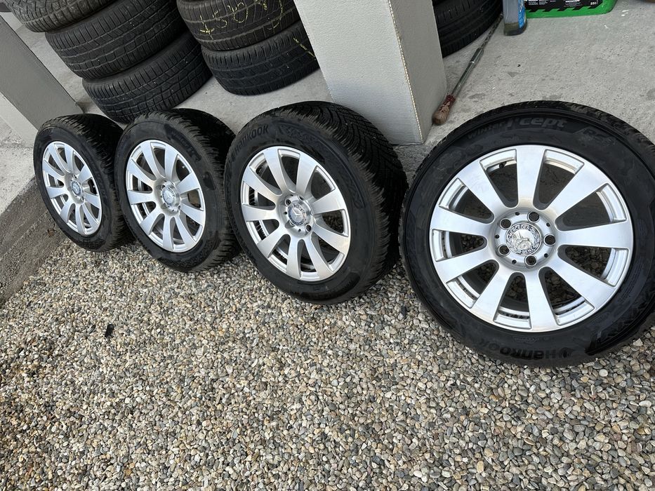 Jante + anvelope Mercedes r16 225.55r16 M+S