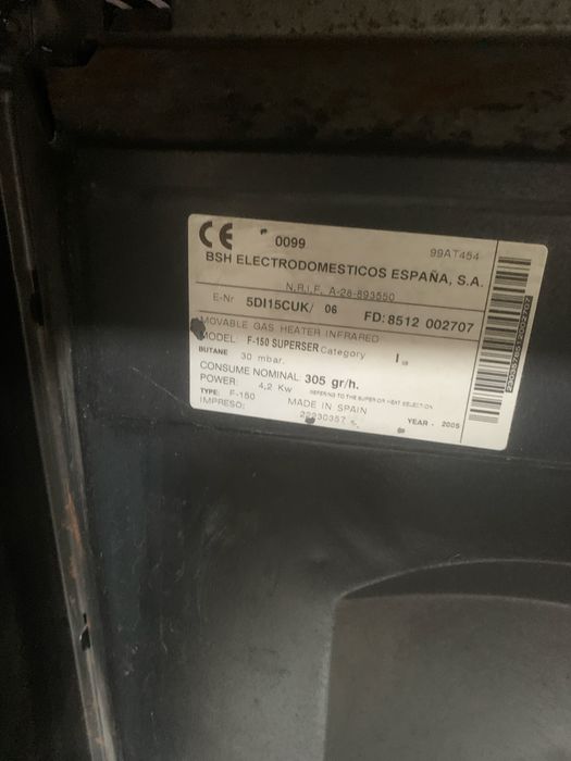 incalzitor pe gaz functional
