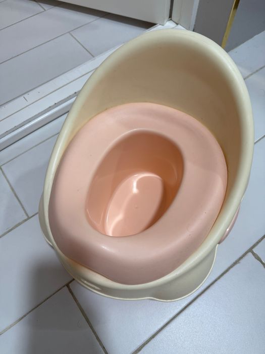 Детский горшок (розовый)
