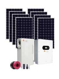 Соларна система 10 kW+инвертор Felicity 10 kw+5.12kwh батерия-Трифазна