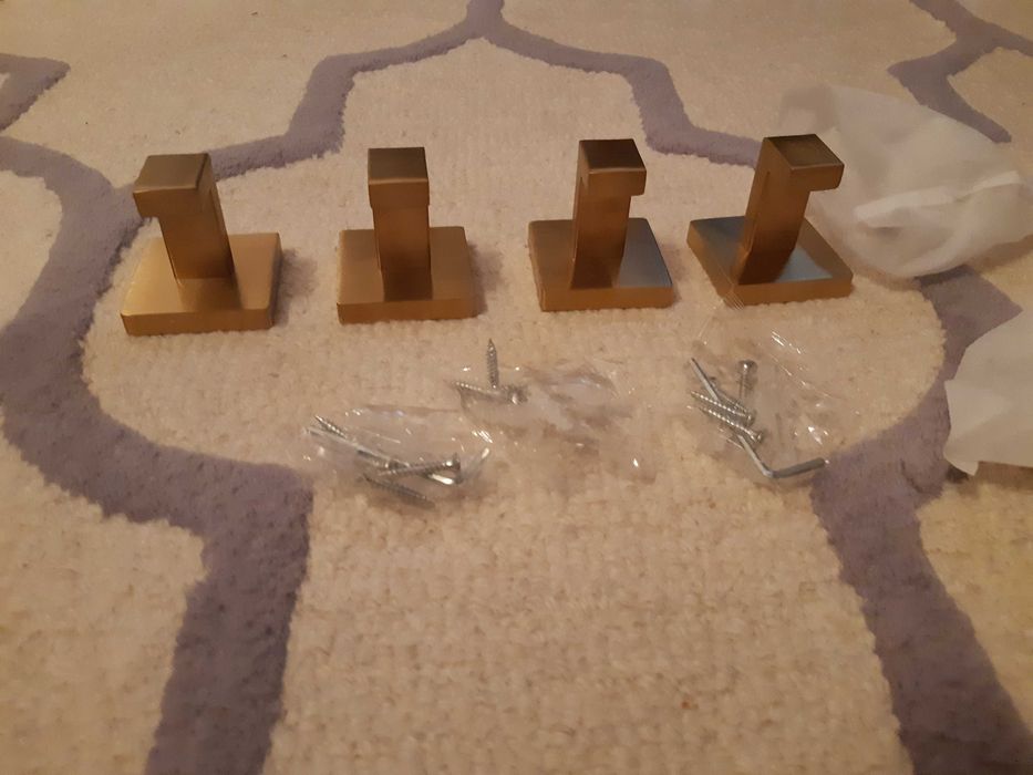 Carlige inox baie 4 buc