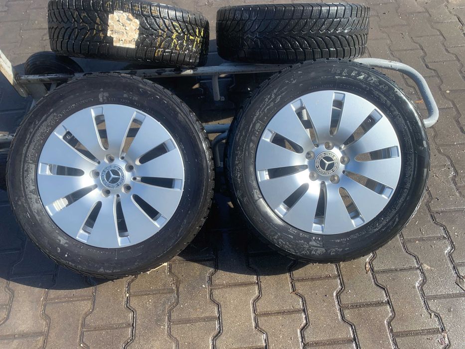 Jante Mercedes C Class  W205 Anvelope Iarna Bridgestone 205 60 16