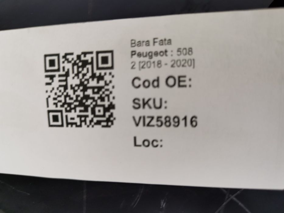 Предна броня Пежо 508 / Peugeot 508 [ - ] Оригинална и в добро състоян