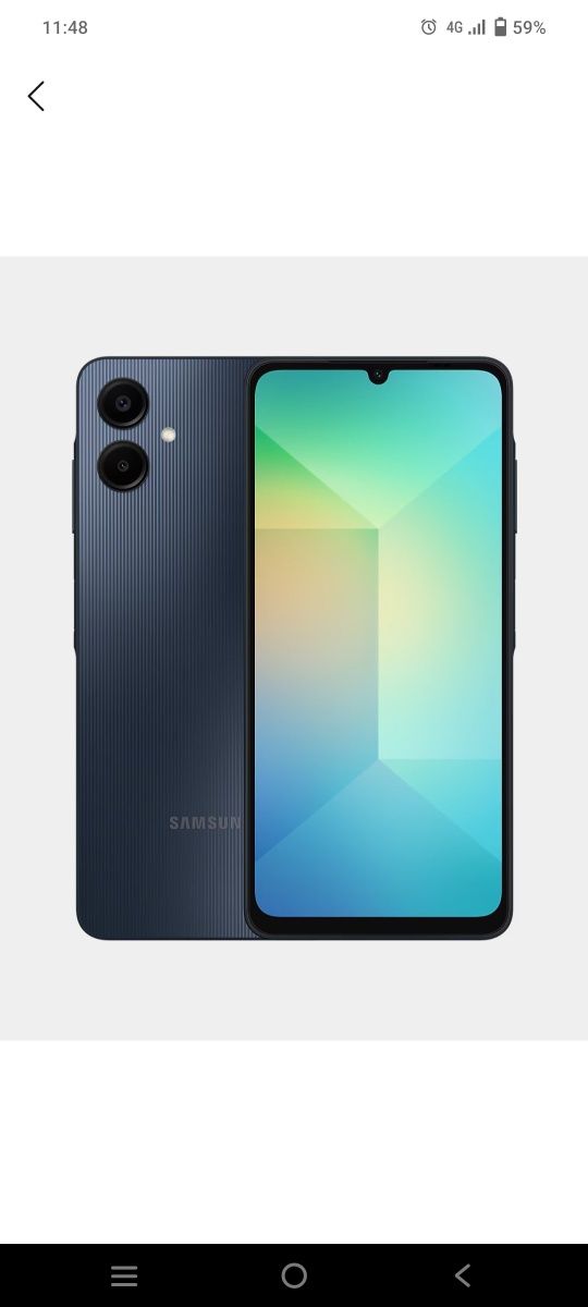Samsung A06 128/4 Black