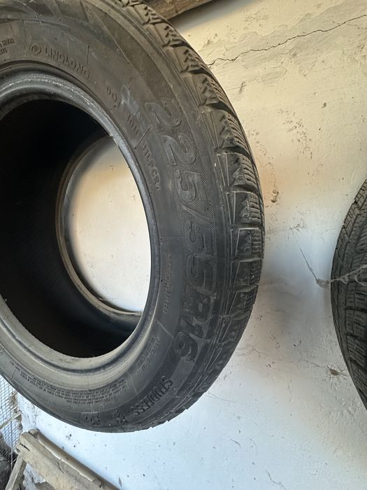 Зимние шины размером 225/55/16