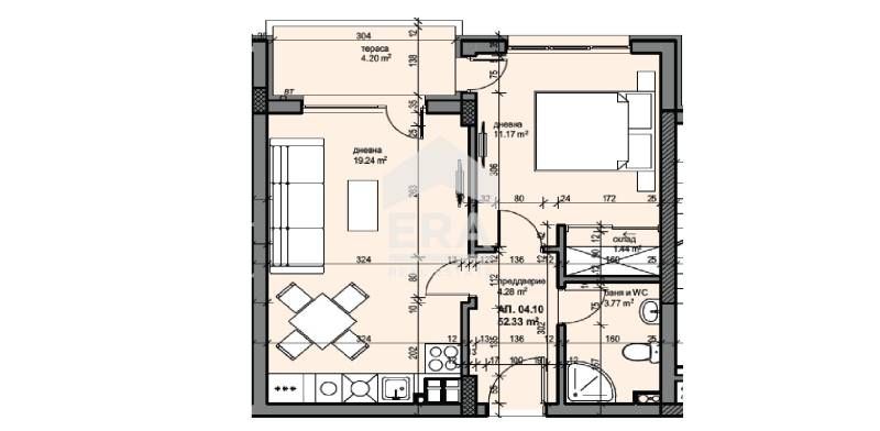Продава се Двустаен апартамент в Банкя - 58 кв.м за 1897 €/кв.м - Снимка #3