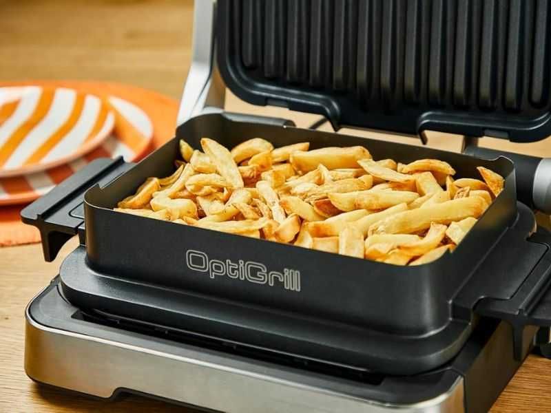 Електрическа Скара  4 в 1 с 9 Програми Tefal OptiGrill GC776D10