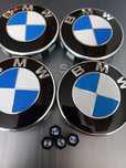 Capace BMW- Set 4 capace si pentru jante aliaj