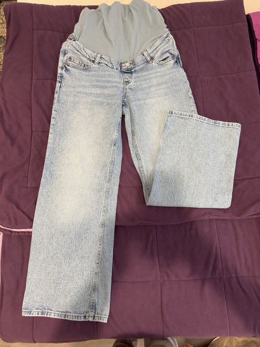 Blugi maternitate/gravide marimea M h&m