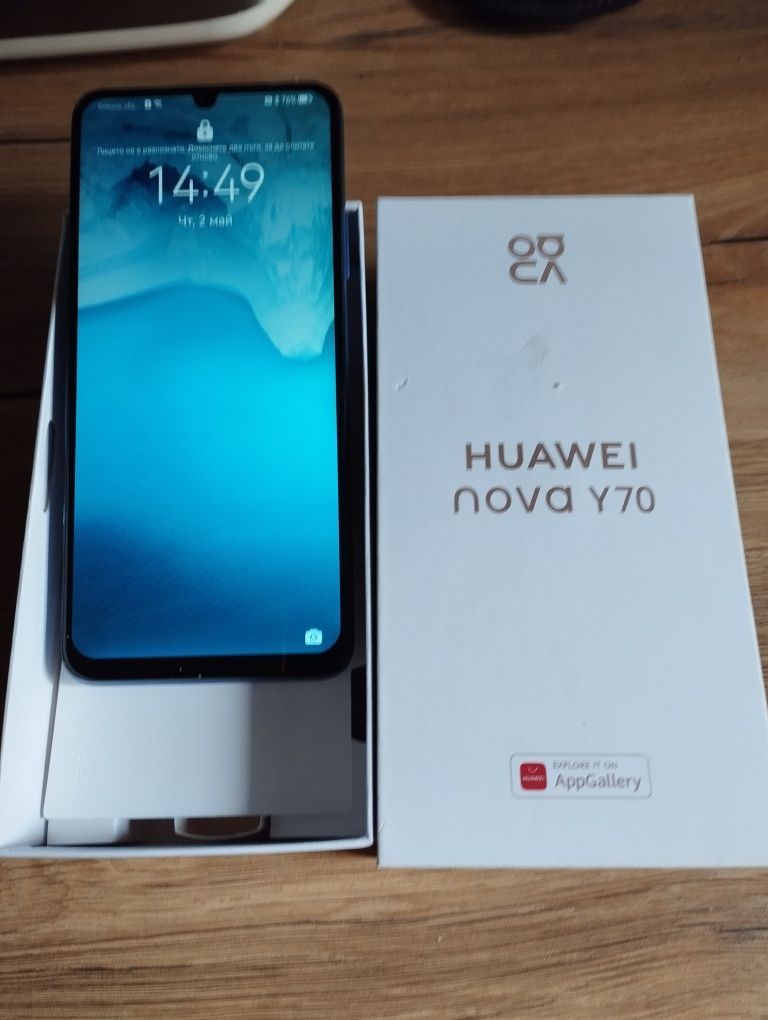 Huawei nova y70 128Gb в много добро състояние!