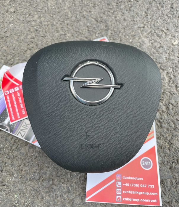 Opel Corsa F - plansa de bord - kit airbag volan - pasager