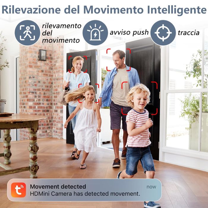 Скрита мини WiFi 1080P камера/DIY безжична шпионска камера/Tuya smart