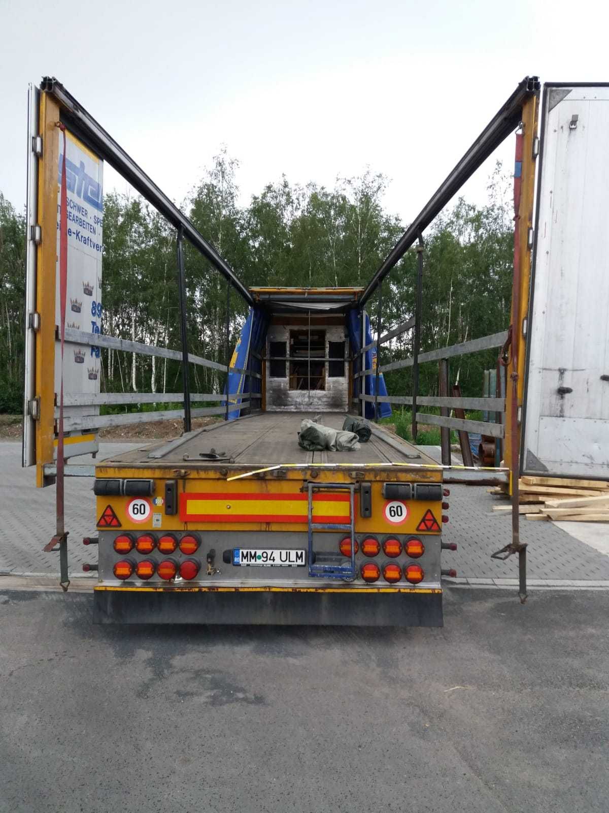 Semiremorca  standard Meusburger Extensibila pe latime