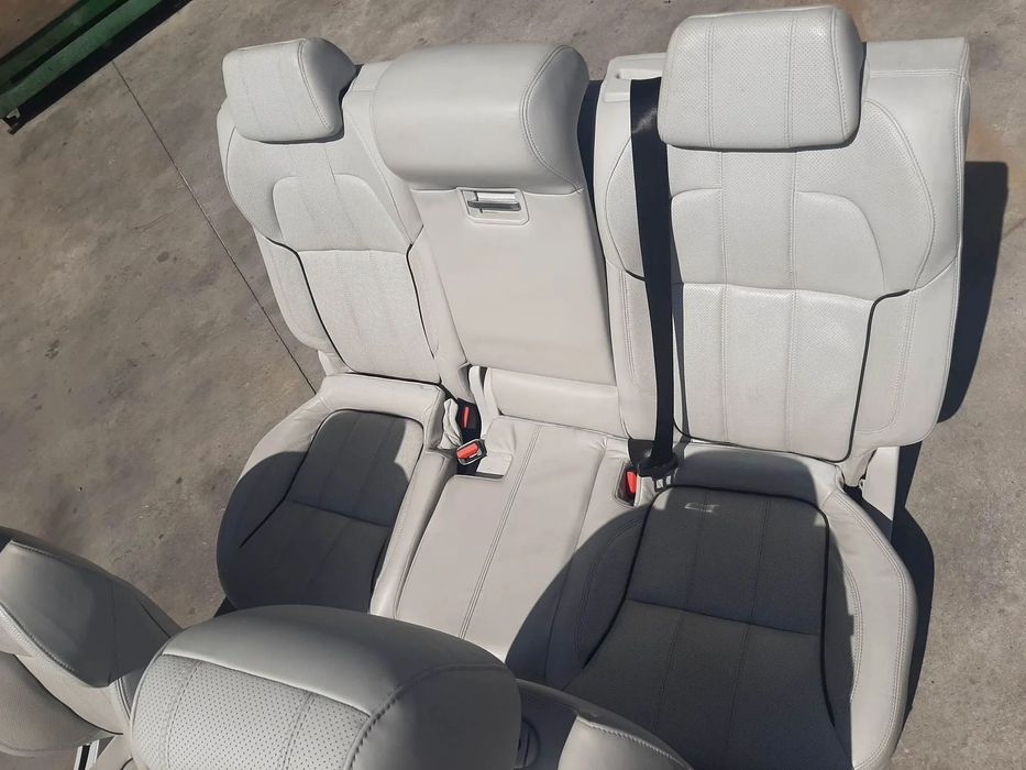 interior piele cu incalzire scaune fata banchete full electric  land rover l494 sport 2