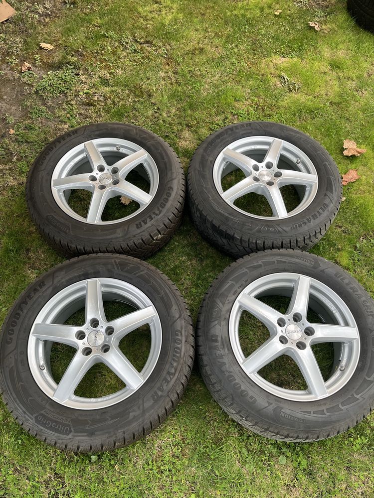 Джанти Dezent 17 5x108 със зимни гуми Good Yaer Ultra Grip 225/65/17