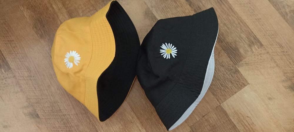 Palarie cos/bucket hat doua fete unisex anime copii/adolescenți bumbac