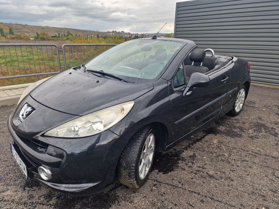 Peugeot 207 CC decapotabilă 1.6 benzină 115.000 km 2007