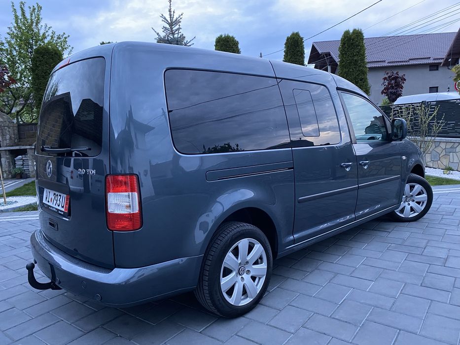 VW CADDY Maxi 7-Locuri 2.0-Tdi-140-Cp- motor BMM- 259 mii km!!!
