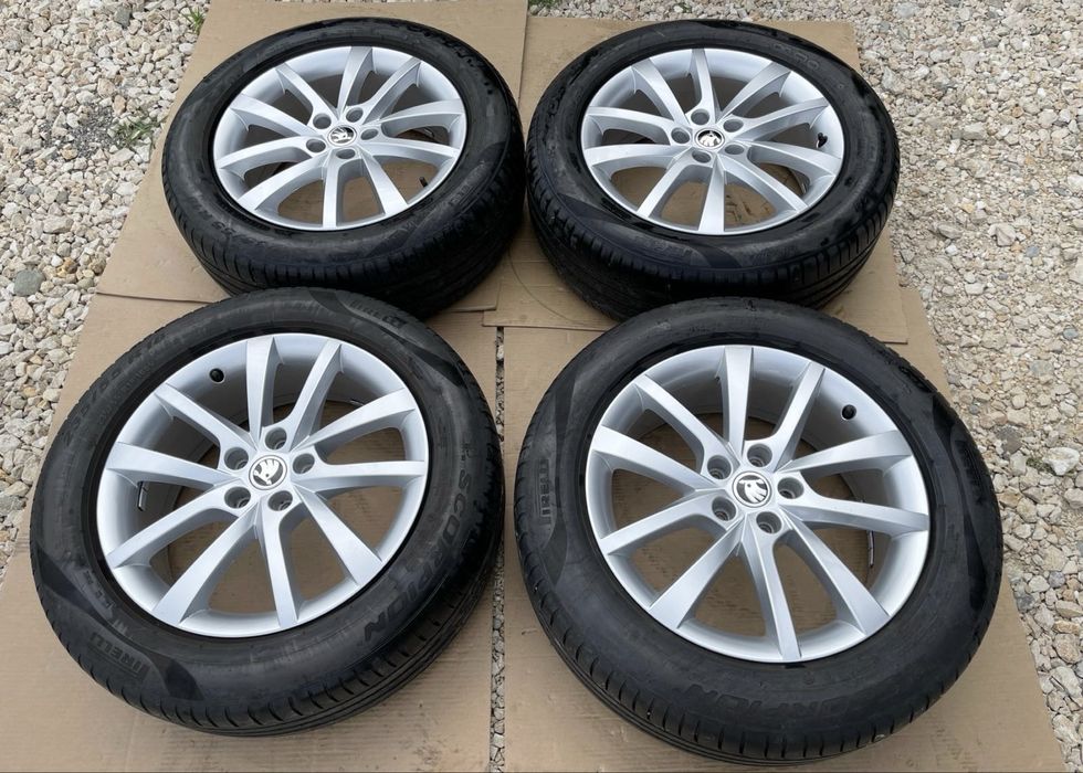 Jante Skoda Kodiaq 18 echipate vara 235/55R18 FACTURA