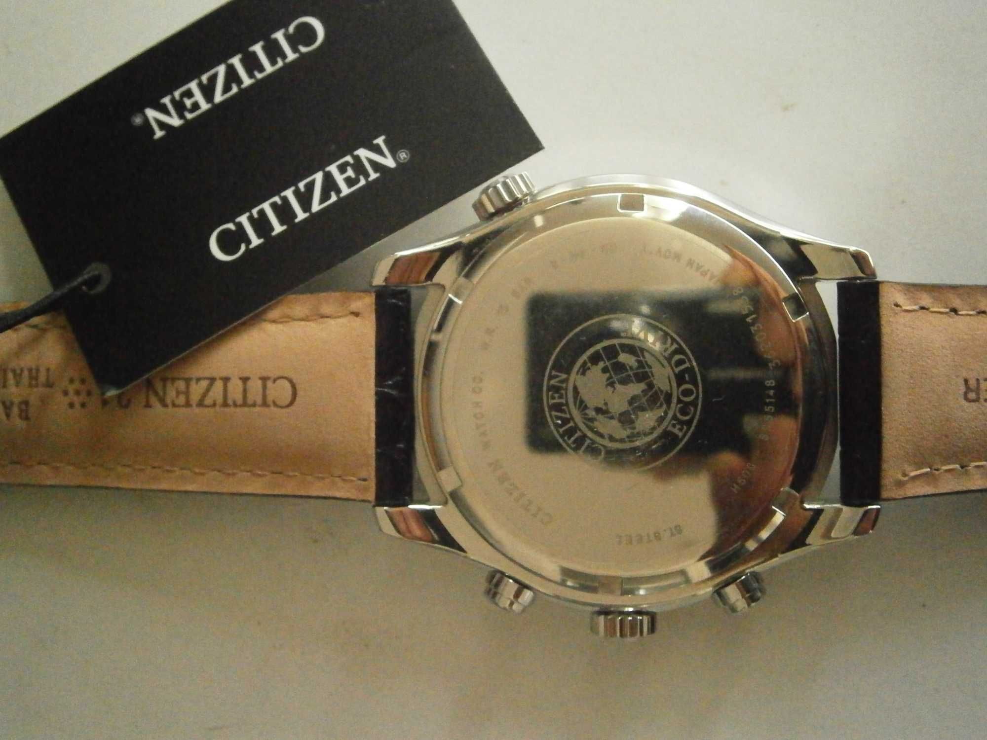CITIZEN Eco-Drive, Worldtime chronograph, Brand new!
