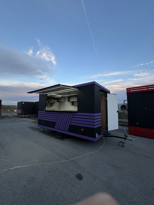 Каравана за бързо хранене с абсорбатор и нераджавейка!