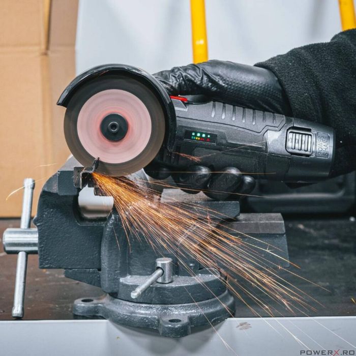 Mini polizor unghiular cu acumulator, 12 V, capacitate baterie 2 Ah,