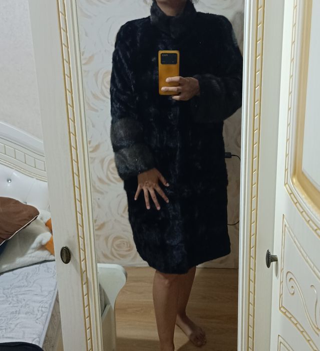 Норковая шуба в отличном состоянии