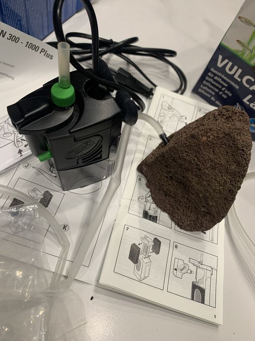 Пакет от иновативен вътрешен филтър и естествен оксидатор за аквариум